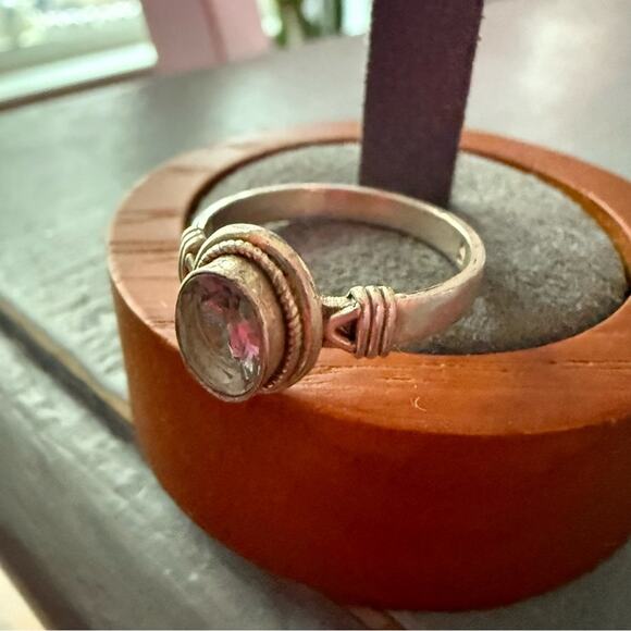925 Sterling Silver Ring Size 6.5 - Picture 9 of 11